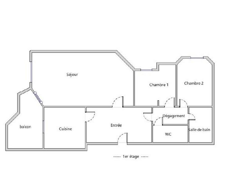 Appartement T3 BORDEAUX (33000) Legacy Key's Immo