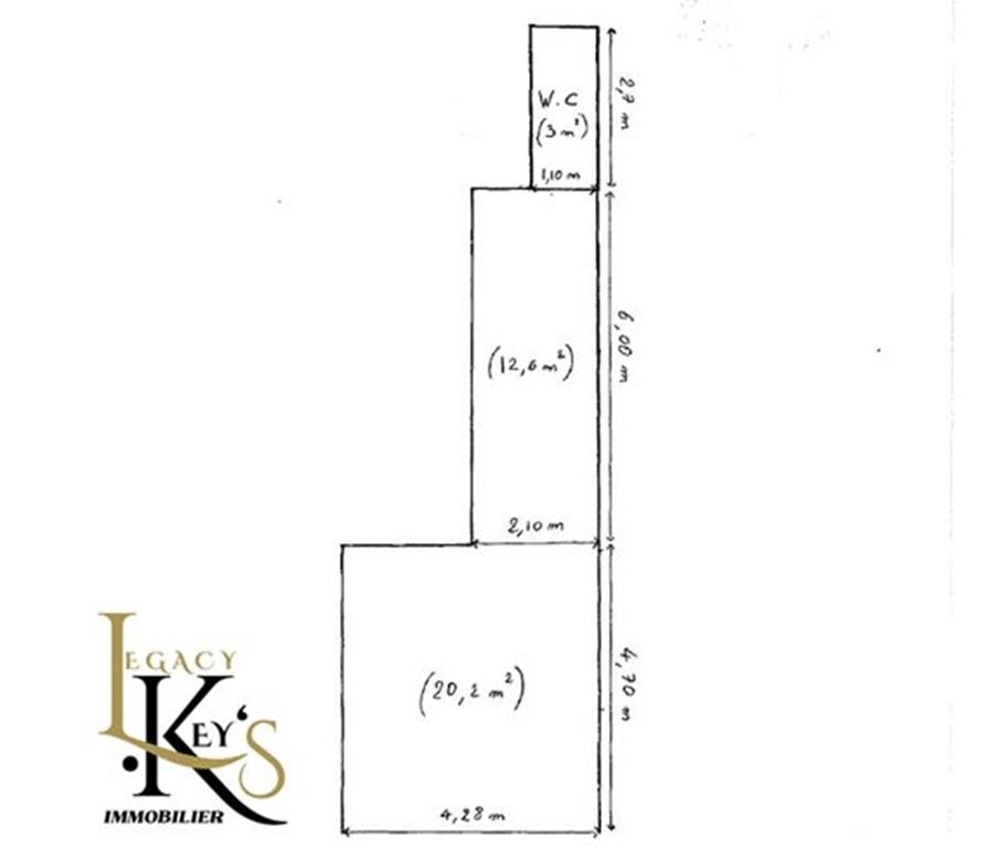 Fonds de commerce BORDEAUX (33800) Legacy Key's Immo